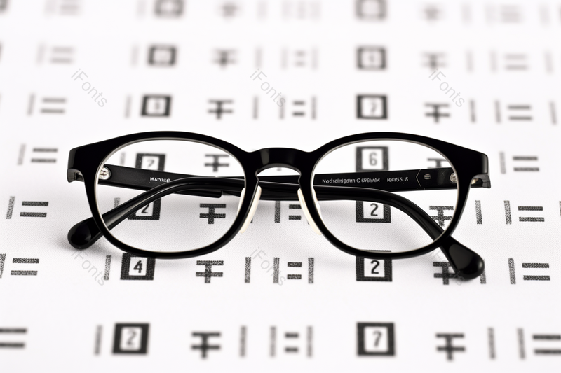 时尚黑色边框眼睛视力保护,高清,摄影图,摄影图片,图片大全,摄影图免费下载